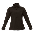 All Black - Front - Regatta Ladies Uproar Softshell Wind Resistant Jacket