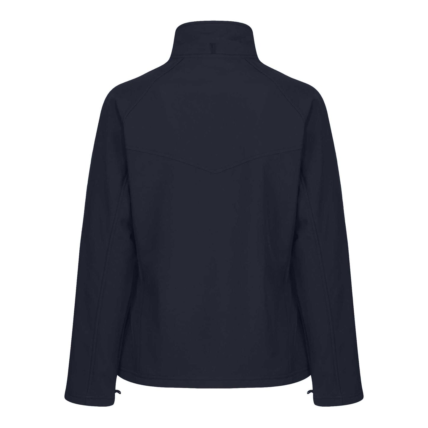 Navy - Back - Regatta Professional Ladies Uproar Softshell Wind Resistant Jacket