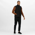 All Black - Pack Shot - Regatta Professional Mens Softshell Body Warmer