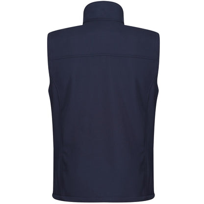 Navy -Navy - Back - Regatta Professional Mens Softshell Body Warmer