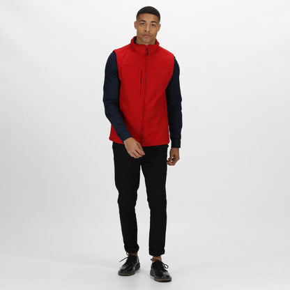 Classic Red - Pack Shot - Regatta Professional Mens Softshell Body Warmer