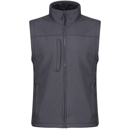Seal Grey - Front - Regatta Professional Mens Softshell Body Warmer