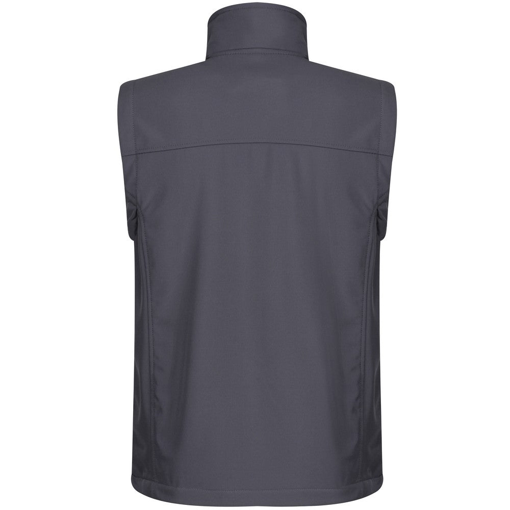 Seal Grey - Back - Regatta Professional Mens Softshell Body Warmer