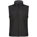 Black -Seal Grey - Front - Regatta Professional Mens Softshell Body Warmer