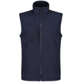 Navy -Navy - Front - Regatta Professional Mens Softshell Body Warmer