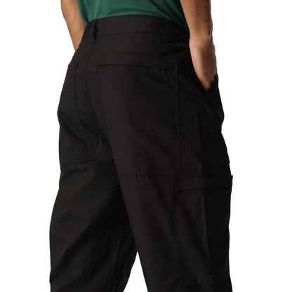 Black - Back - Regatta Professional Mens Workwear Action Trouser (Water Repellent)