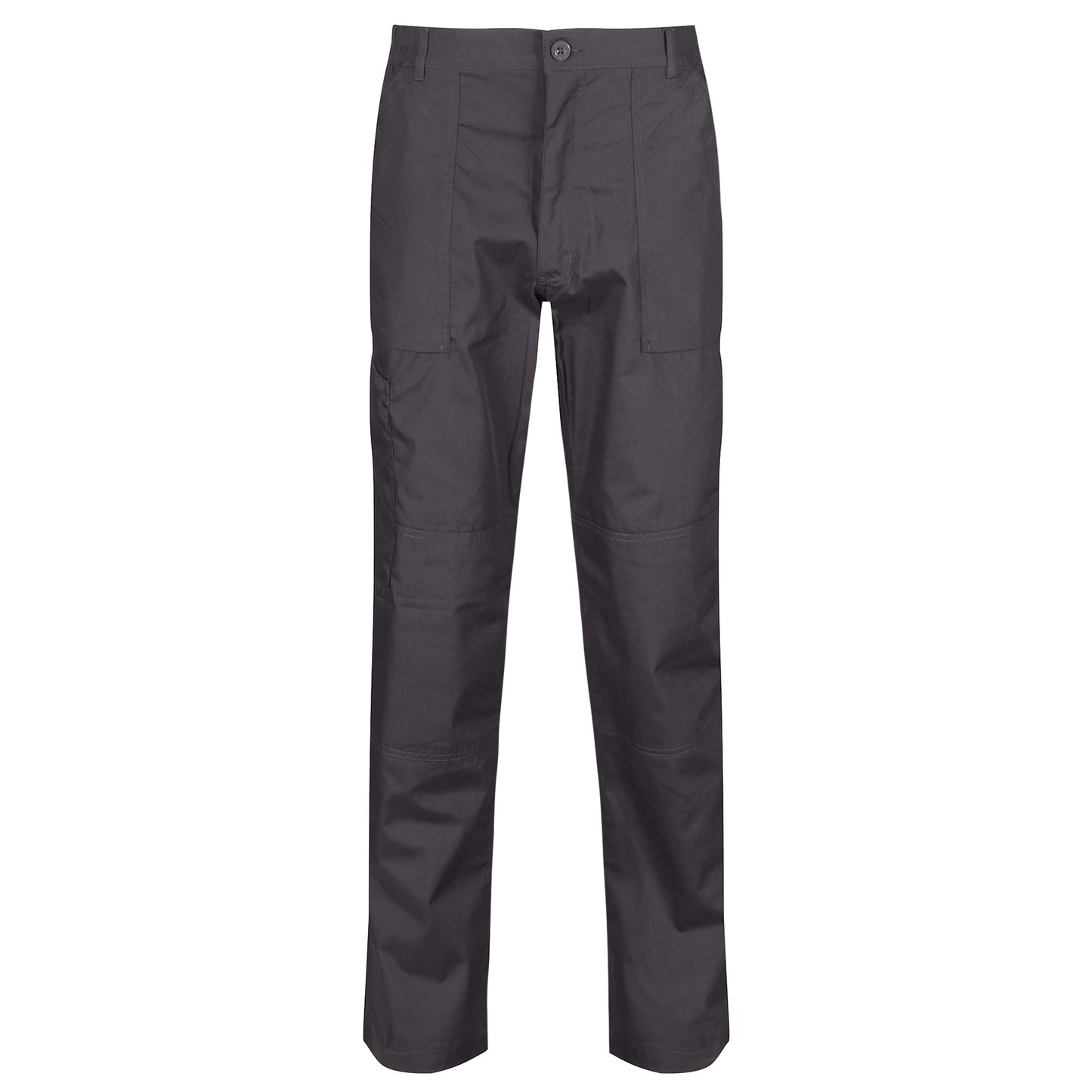 Dark Grey - Front - Regatta Professional Mens Workwear Action Trouser (Water Repellent)
