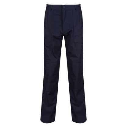 Navy - Front - Regatta Professional Mens Workwear Action Trouser (Water Repellent)