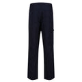 Navy - Back - Regatta Mens Sports New Lined Action Trousers