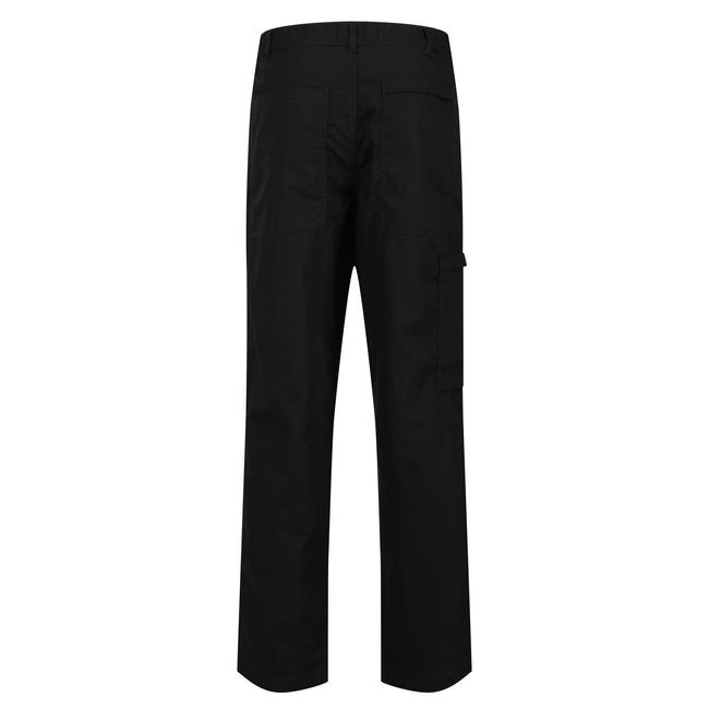 Black - Back - Regatta Professional Mens Sports New Lined Action Trousers