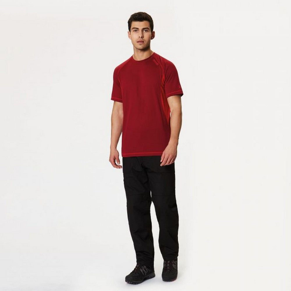 Black - Pack Shot - Regatta Professional Mens Sports New Lined Action Trousers