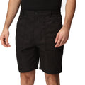 Black - Side - Regatta Mens New Action Shorts