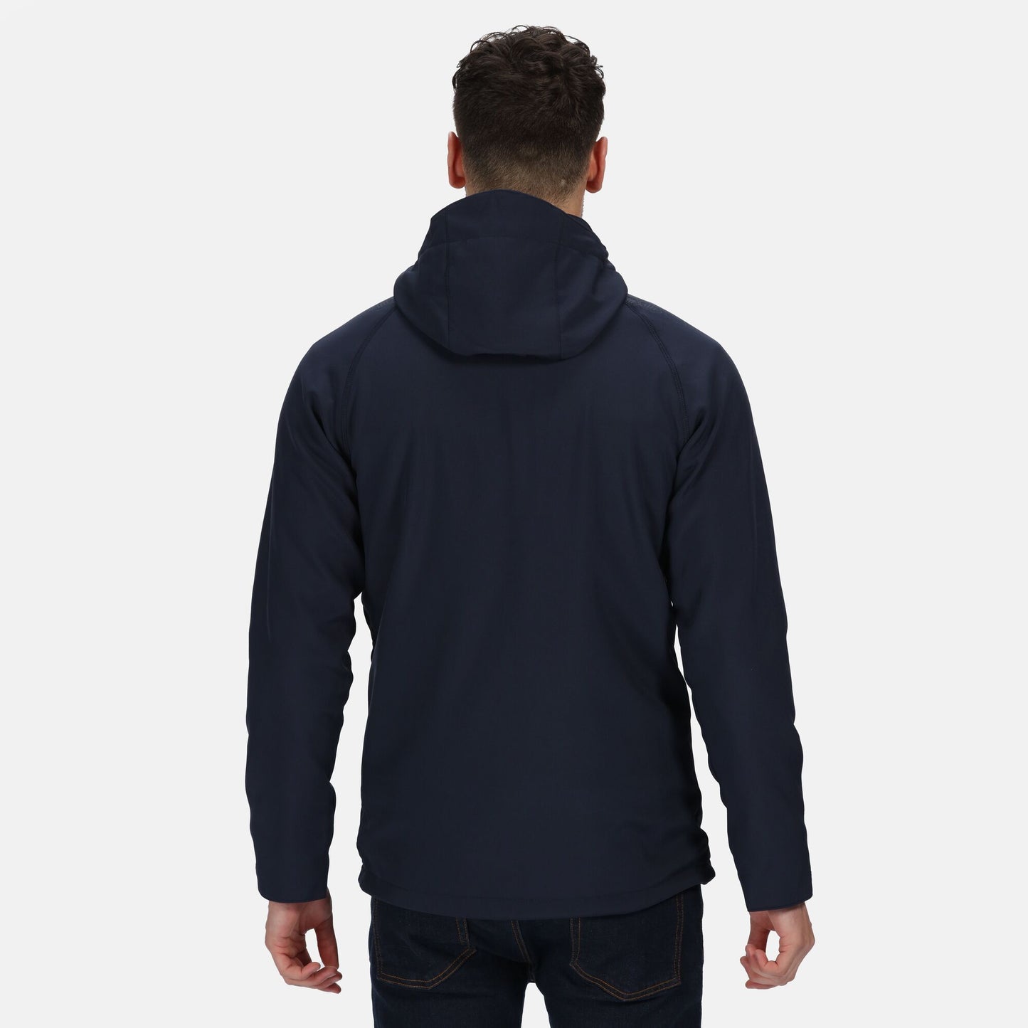 Navy - Back - Regatta Professional Mens Repeller X-Pro Softshell Jacket