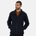 Navy - Side - Regatta Mens Thor 300 Full Zip Fleece Jacket