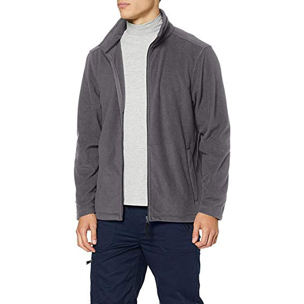 Seal Grey - Back - Regatta Professional Mens Thor 300 Full Zip Fleece Jacket