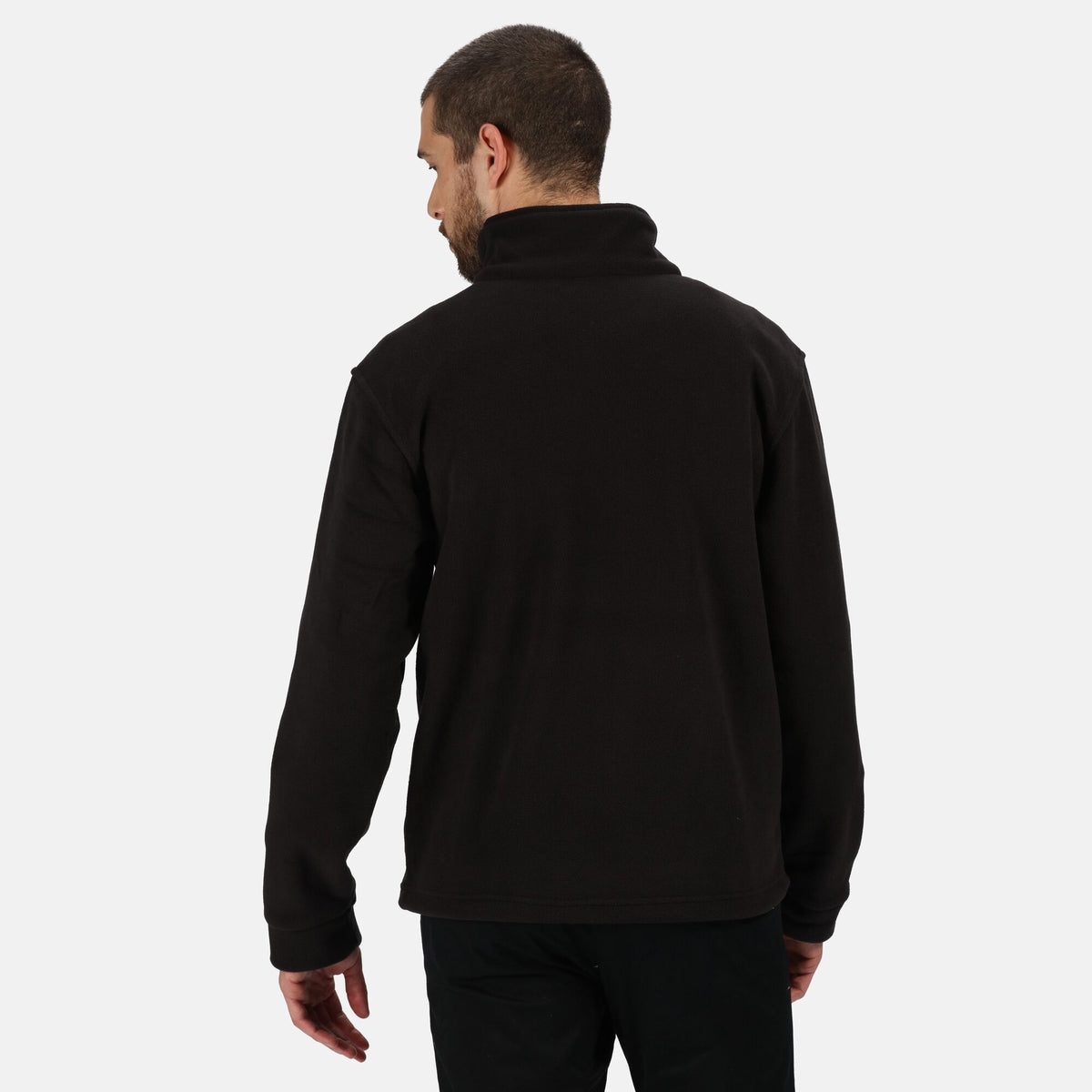 Black - Lifestyle - Regatta Professional Mens Thor 300 Full Zip Fleece Jacket