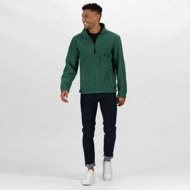 Bottle Green - Back - Regatta Professional Mens Thor 300 Full Zip Fleece Jacket