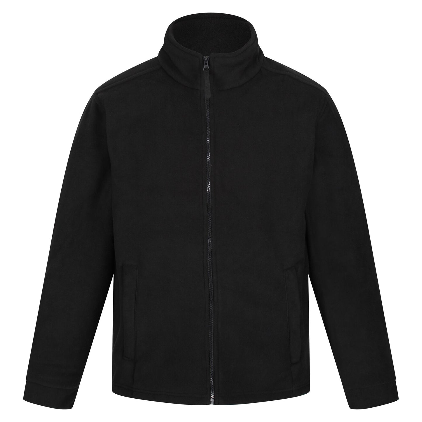 Black - Front - Regatta Professional Mens Thor 300 Full Zip Fleece Jacket