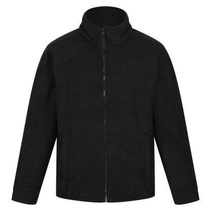Black - Front - Regatta Professional Mens Thor 300 Full Zip Fleece Jacket