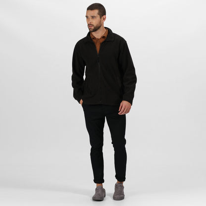 Black - Lifestyle - Regatta Professional Mens Full Zip Fleece Jacket