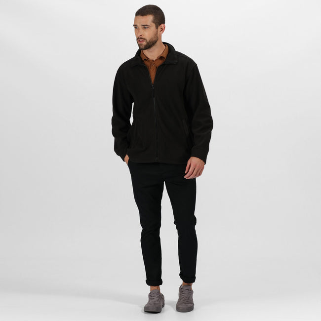 Black - Lifestyle - Regatta Professional Mens Full Zip Fleece Jacket