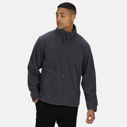 Seal Grey - Back - Regatta Professional Mens Full Zip Fleece Jacket