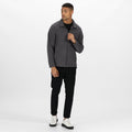 Seal Grey - Lifestyle - Regatta Professional Mens Plain Micro Fleece Full Zip Jacket (Layer Lite)