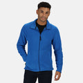 Oxford Blue - Back - Regatta Mens Plain Micro Fleece Full Zip Jacket (Layer Lite)