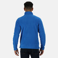 Oxford Blue - Side - Regatta Mens Plain Micro Fleece Full Zip Jacket (Layer Lite)