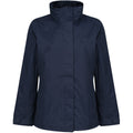 Navy - Front - Regatta Womens-Ladies Beauford Insulated Waterproof Windproof Performance Jacket