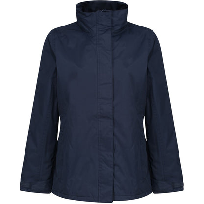Navy - Front - Regatta Professional Womens-Ladies Beauford Insulated Waterproof Windproof Performance Jacket