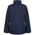 Navy - Back - Regatta Womens-Ladies Beauford Insulated Waterproof Windproof Performance Jacket