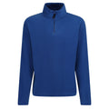 Royal Blue - Front - Regatta Mens Micro Zip Neck Fleece Top