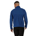 Royal Blue - Side - Regatta Mens Micro Zip Neck Fleece Top
