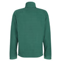 Bottle Green - Back - Regatta Mens Micro Zip Neck Fleece Top