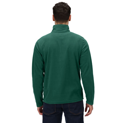 Bottle Green - Lifestyle - Regatta Professional Mens Micro Zip Neck Fleece Top
