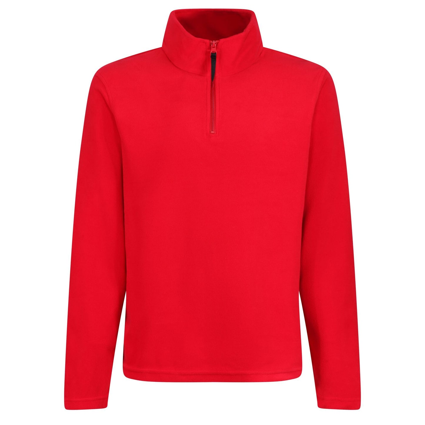 Classic Red - Front - Regatta Professional Mens Micro Zip Neck Fleece Top