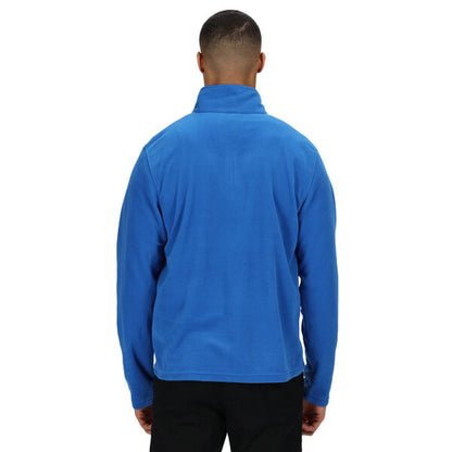 Oxford Blue - Side - Regatta Professional Mens Micro Zip Neck Fleece Top