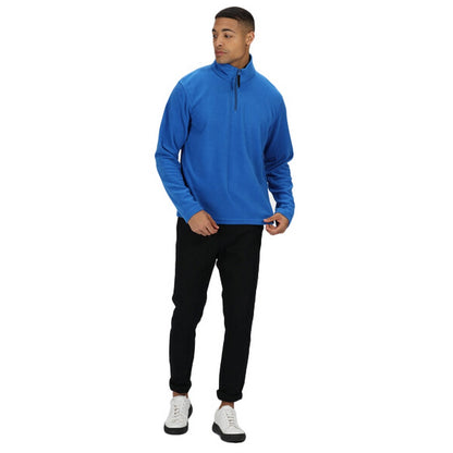 Oxford Blue - Lifestyle - Regatta Professional Mens Micro Zip Neck Fleece Top