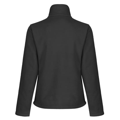Black - Back - Regatta Professional Womens-Ladies Microfleece Full Zip Jacket