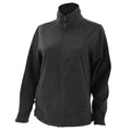 Black - Side - Regatta Womens-Ladies Full-Zip 210 Series Microfleece Jacket