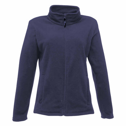 Dark Navy - Front - Regatta Professional Womens-Ladies Microfleece Full Zip Jacket