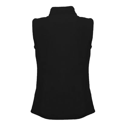 Black - Back - Regatta Professional Womens-Ladies Microfleece Body Warmer