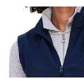 Dark Navy - Side - Regatta Womens-Ladies Micro Fleece Bodywarmer - Gilet