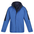 Royal Blue-Navy - Close up - Regatta Mens Defender III 3-in-1 Waterproof Windproof Jacket - Performance Jacket