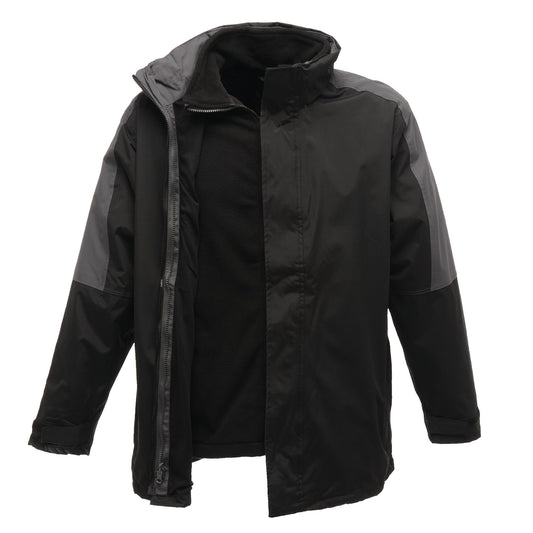 Black-Seal Grey - Front - Regatta Professional Mens Waterproof Jacket