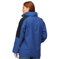 Royal Blue-Navy - Side - Regatta Womens-Ladies Defender III 3-In-1 Jacket  (Waterproof & Windproof)