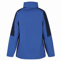 Royal Blue-Navy - Close up - Regatta Professional Womens-Ladies 3 in 1 Waterproof Jacket
