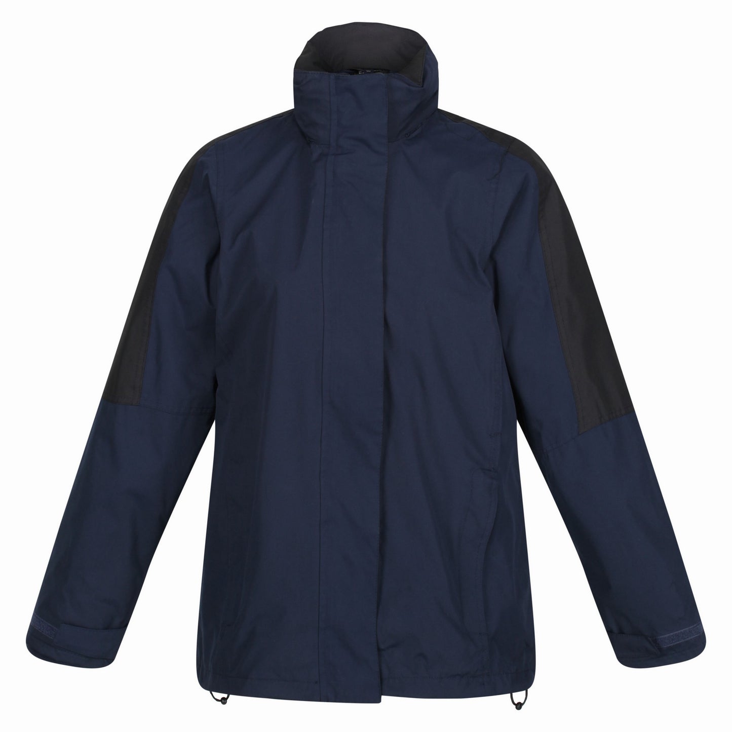 Navy-Black - Front - Regatta Professional Womens-Ladies 3 in 1 Waterproof Jacket