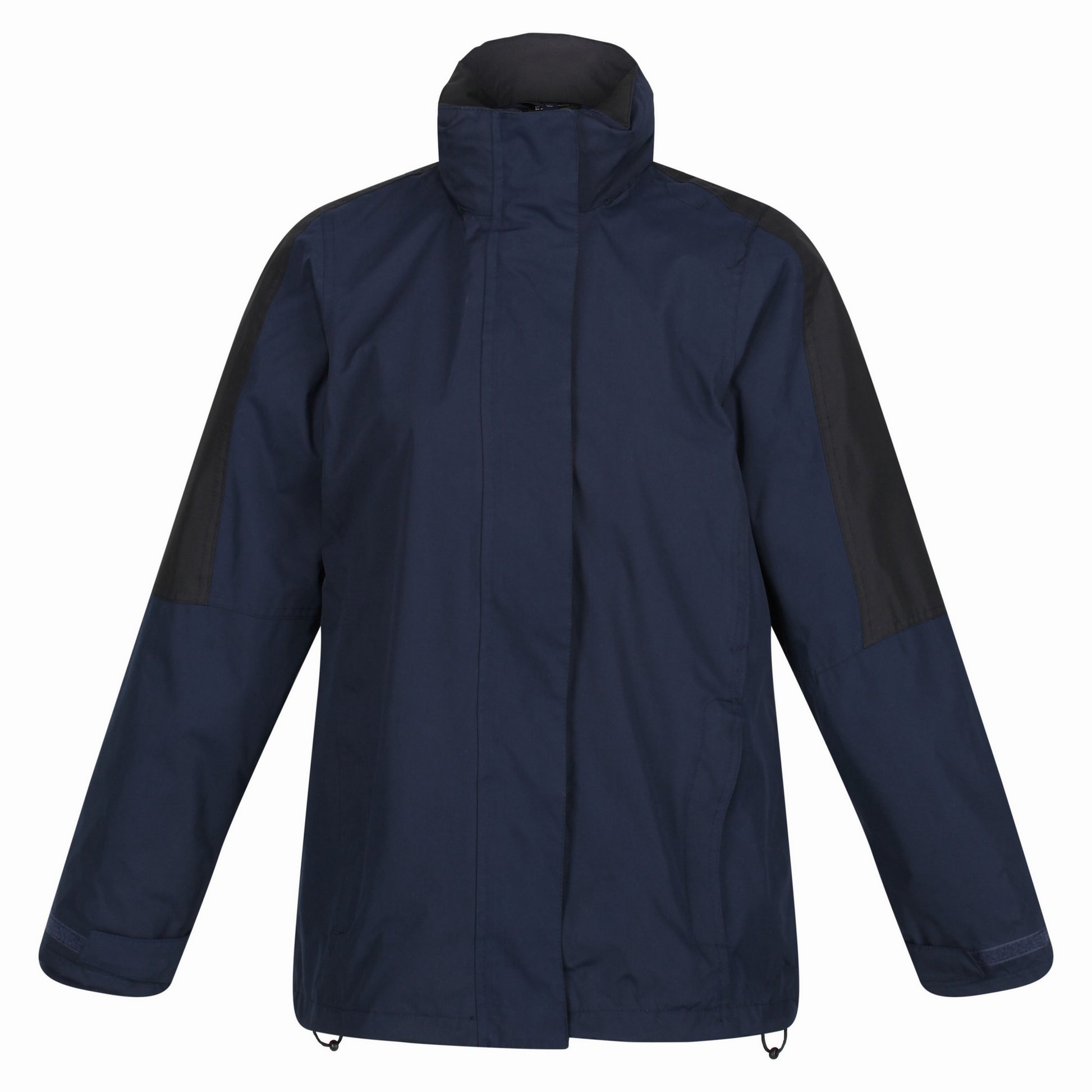 Navy-Black - Front - Regatta Professional Womens-Ladies 3 in 1 Waterproof Jacket